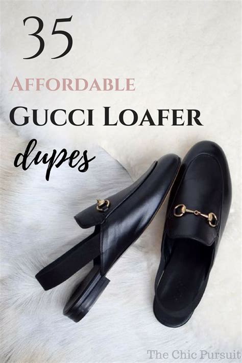 gucci laofers dupes|gucci loafer mules.